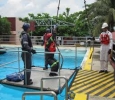 H2S HLA BOSIET HUET Helicopter Underwater Escape Training